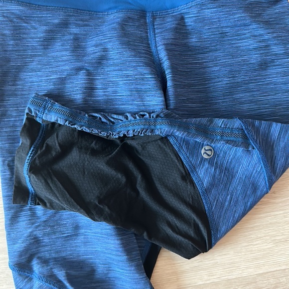 Blue Lululemon Capris Women - Picture 3 of 3